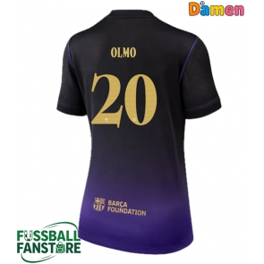 Barcelona Dani Olmo #20 Replik Auswärtstrikot Damen 2026-27 Kurzarm